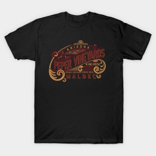 Vintage Sign Malbec T-Shirt